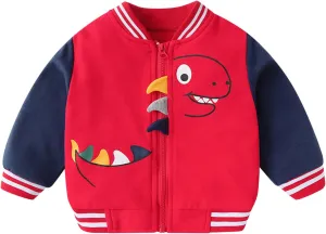 Baby Boy Girl Jacket Casual Windproof Bomber Jackets Full Zip Windbreaker Jackets Warm Winter Coats Bomber Jackets