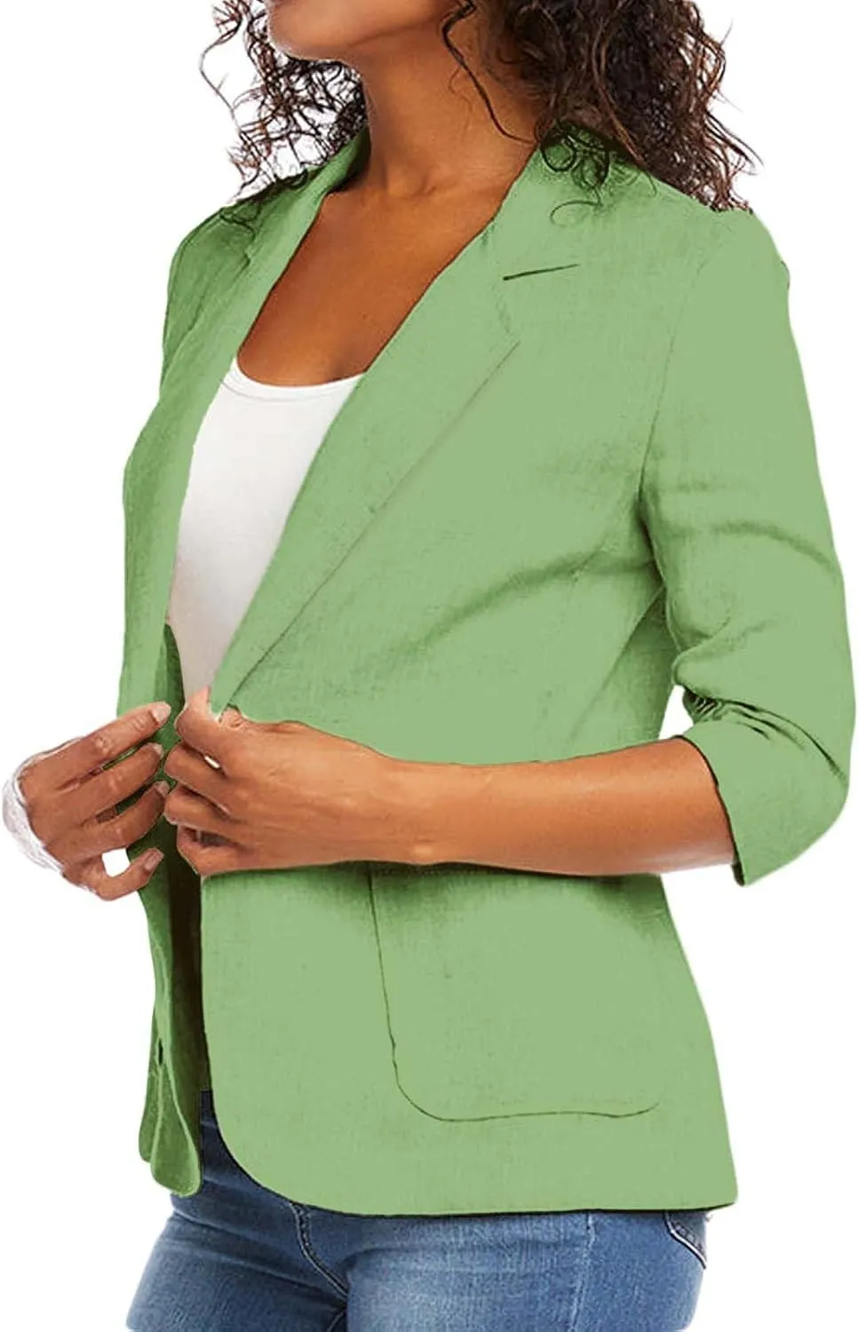 Blazers for Women Business Casual Long Sleeve Jacket Open Front Work Office Blazers Lightweight Jackets Outfits