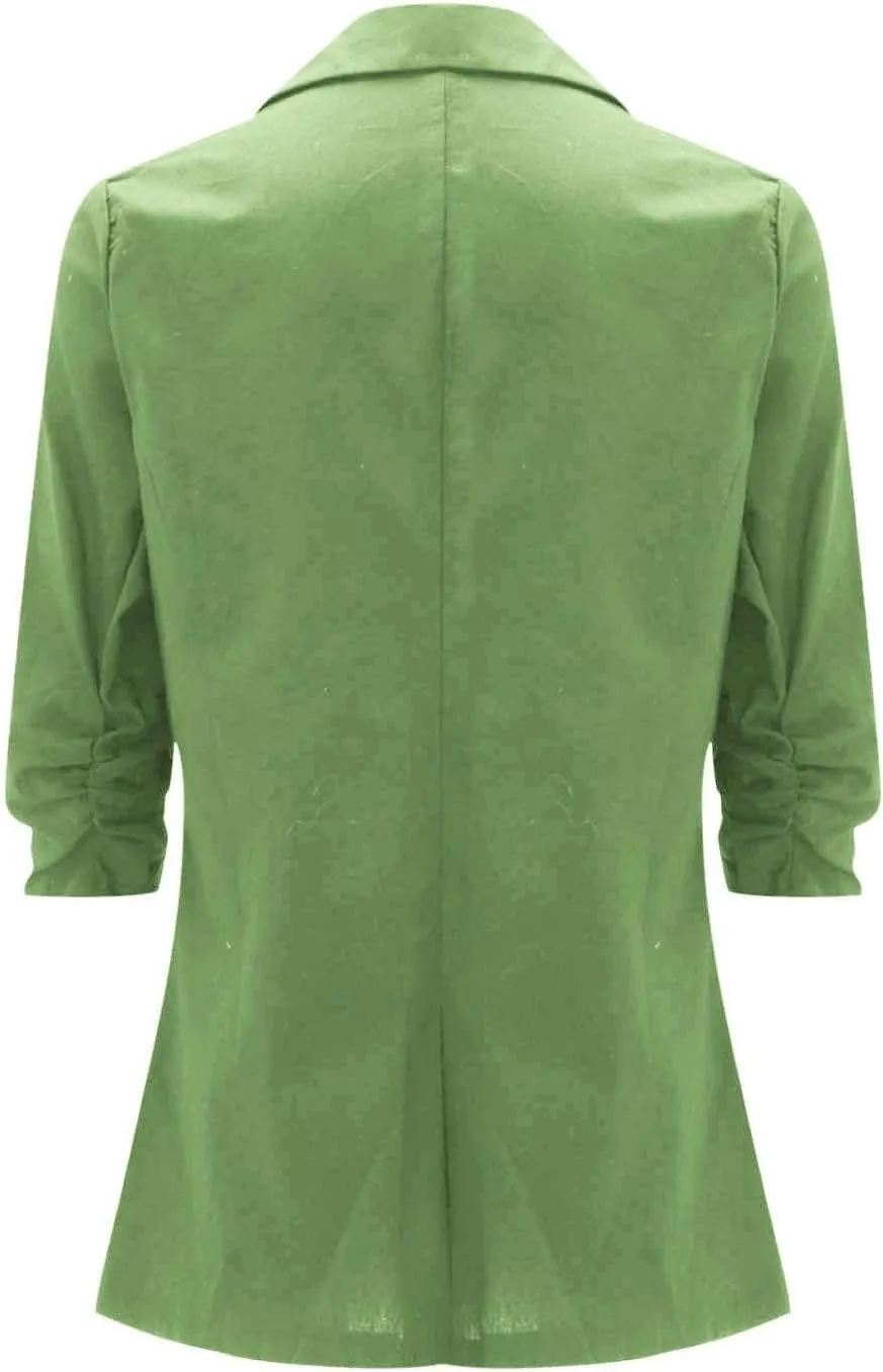 Blazers for Women Business Casual Long Sleeve Jacket Open Front Work Office Blazers Lightweight Jackets Outfits