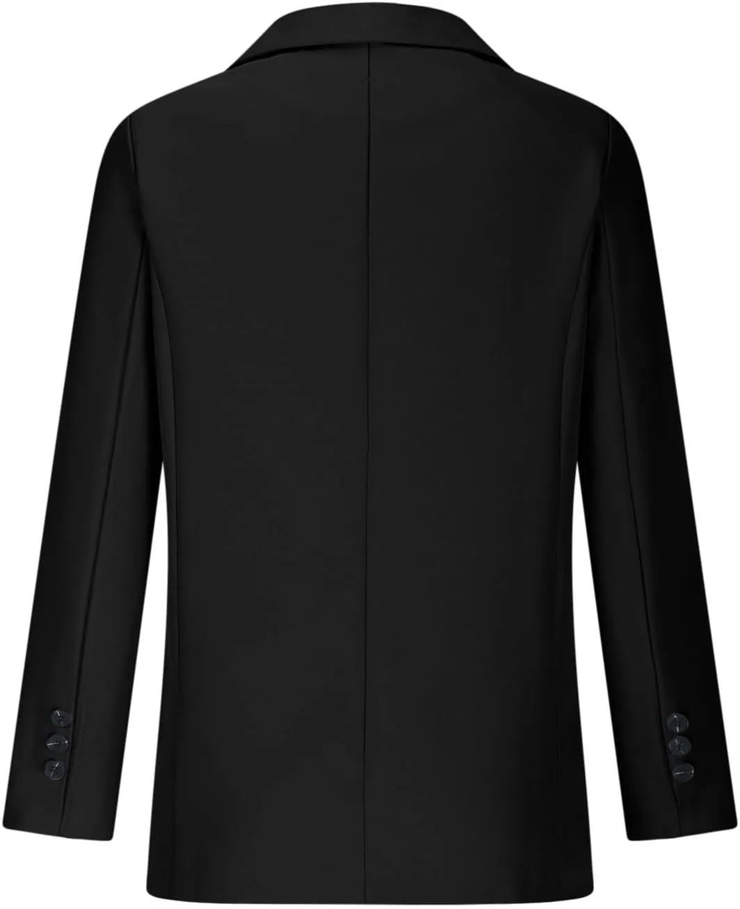 Blazers for Women Dressy Casual Open Front Long Sleeve Work Office Suit Jackets Elegant Button Lapel Business Blazer