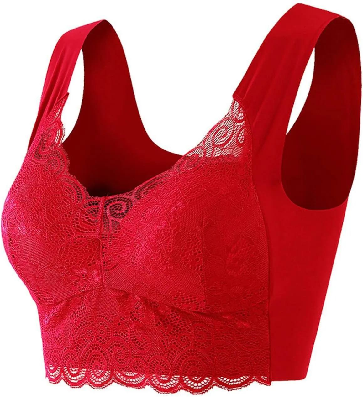 Bras for Women No Underwire Push Up Bras Wireless Bra Padded Soft Comfort Bras Underwire T-Shirt Bra