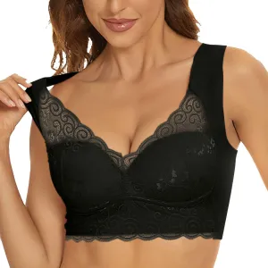 Bras for Women No Underwire Push Up Bras Wireless Bra Padded Soft Comfort Bras Underwire T-Shirt Bra