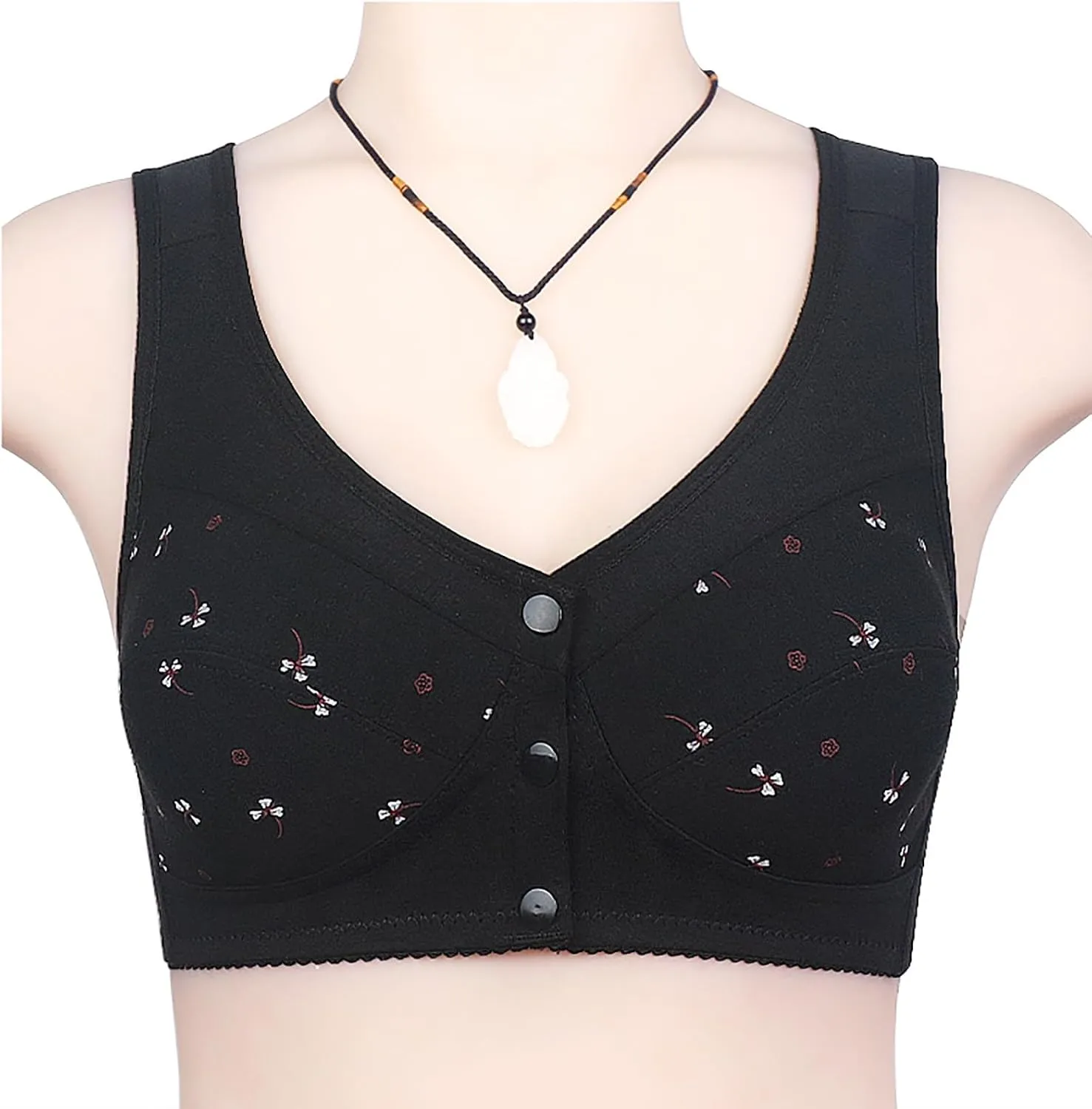 Bras for Women Women Sexy Front Button Shaping Cup Adjustable Shoulder Strap Large Size Trendy Bra for