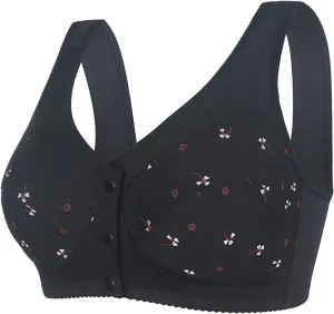 Bras for Women Women Sexy Front Button Shaping Cup Adjustable Shoulder Strap Large Size Trendy Bra for