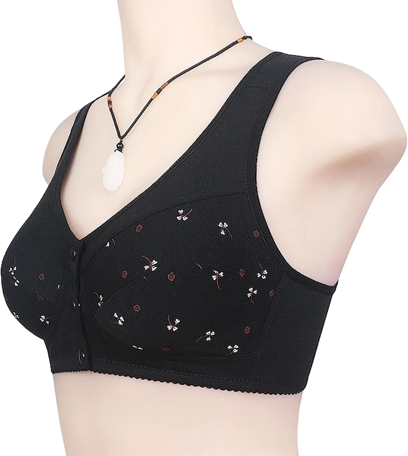Bras for Women Women Sexy Front Button Shaping Cup Adjustable Shoulder Strap Large Size Trendy Bra for