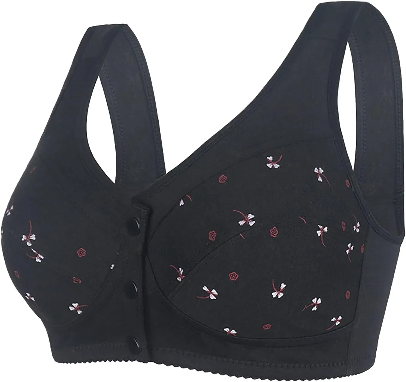 Bras for Women Women Sexy Front Button Shaping Cup Adjustable Shoulder Strap Large Size Trendy Bra for