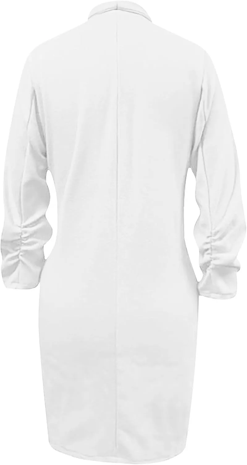 Business Casual Blazers Jackets for Women Work Office Open Front Overcoats Long Sleeve Single-Button Coats