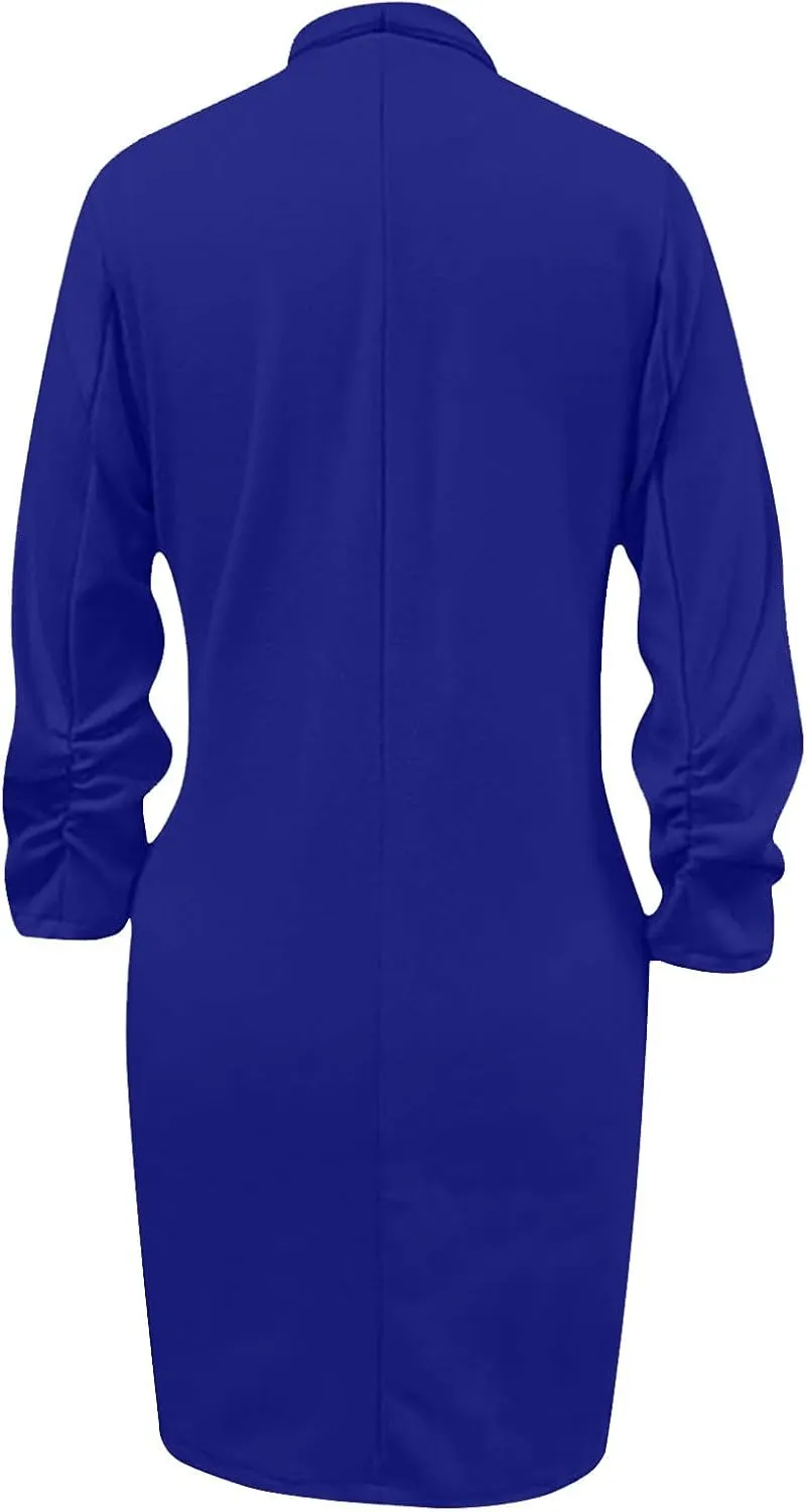 Business Casual Blazers Jackets for Women Work Office Open Front Overcoats Long Sleeve Single-Button Coats
