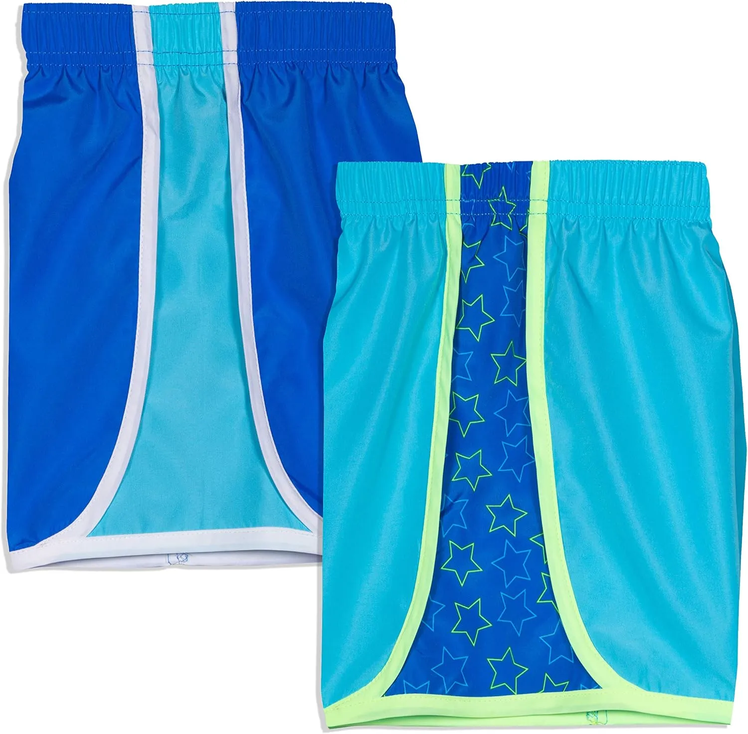 Cheetah Girls 2 Pack Active Running Athletic Gym Shorts Set Workout Activewear Lightweight for Teen Girls Kids Sports