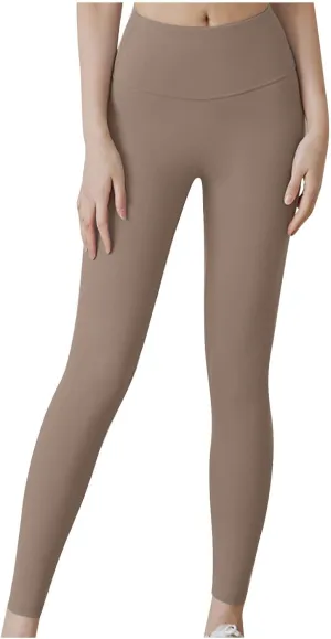 DASAYO Yoga Pants for Women High Waist Tummy Control Seamless Workout Leggings Comfy Soft Activewear Stretchy Exercise Pants