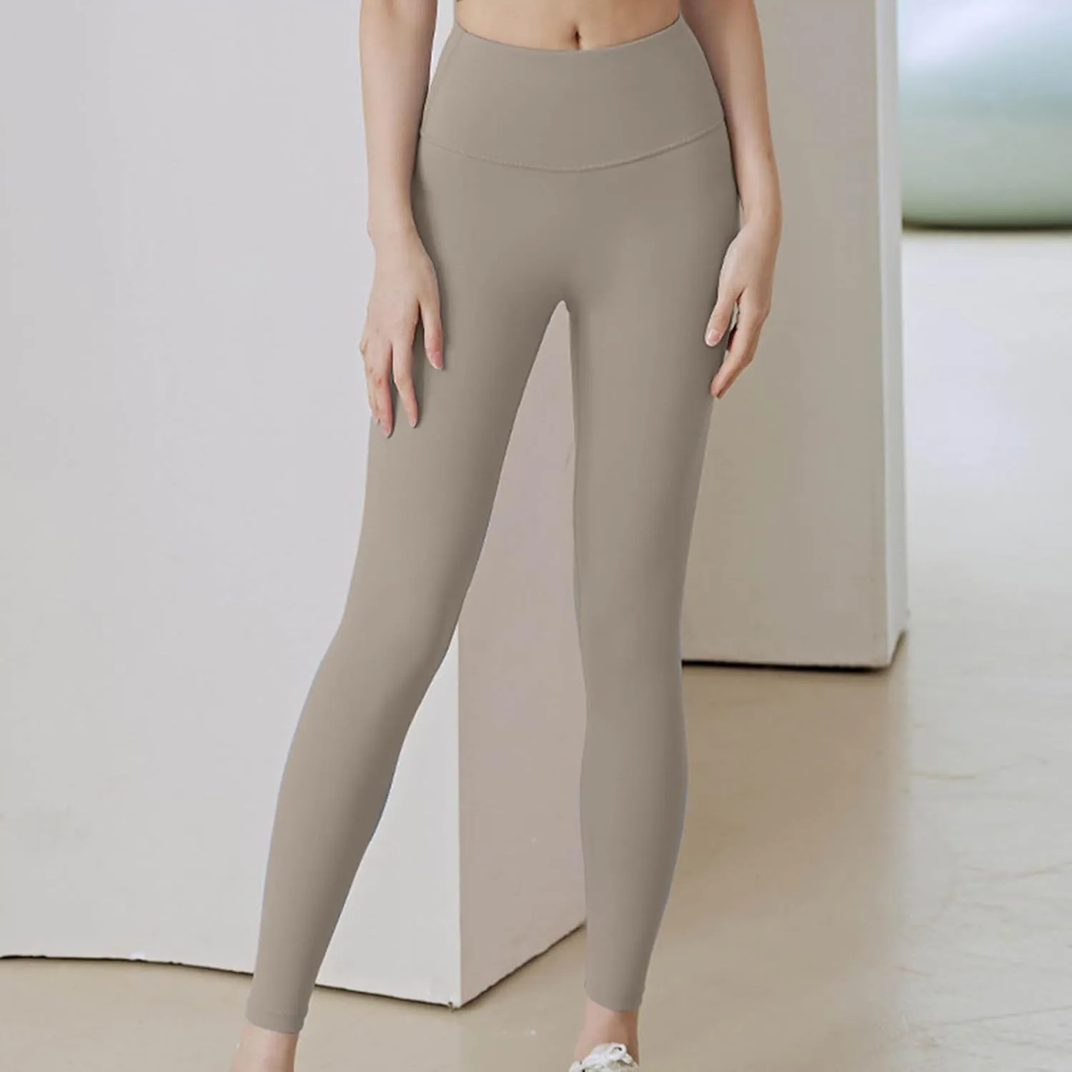 DASAYO Yoga Pants for Women High Waist Tummy Control Seamless Workout Leggings Comfy Soft Activewear Stretchy Exercise Pants