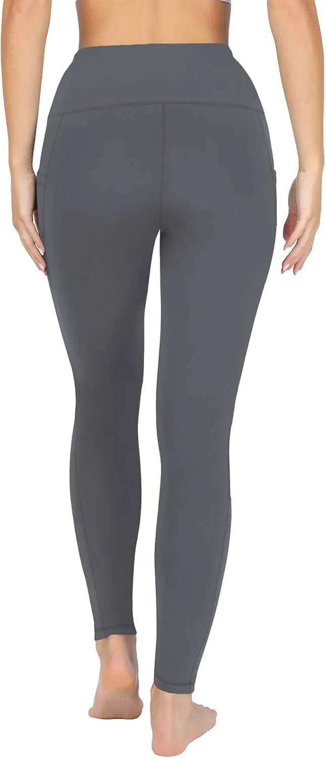 DASAYO Yoga Pants with Pockets for Women High Waist Tummy Control Activewear Leggings Stretchy Fitness Workout Leggings