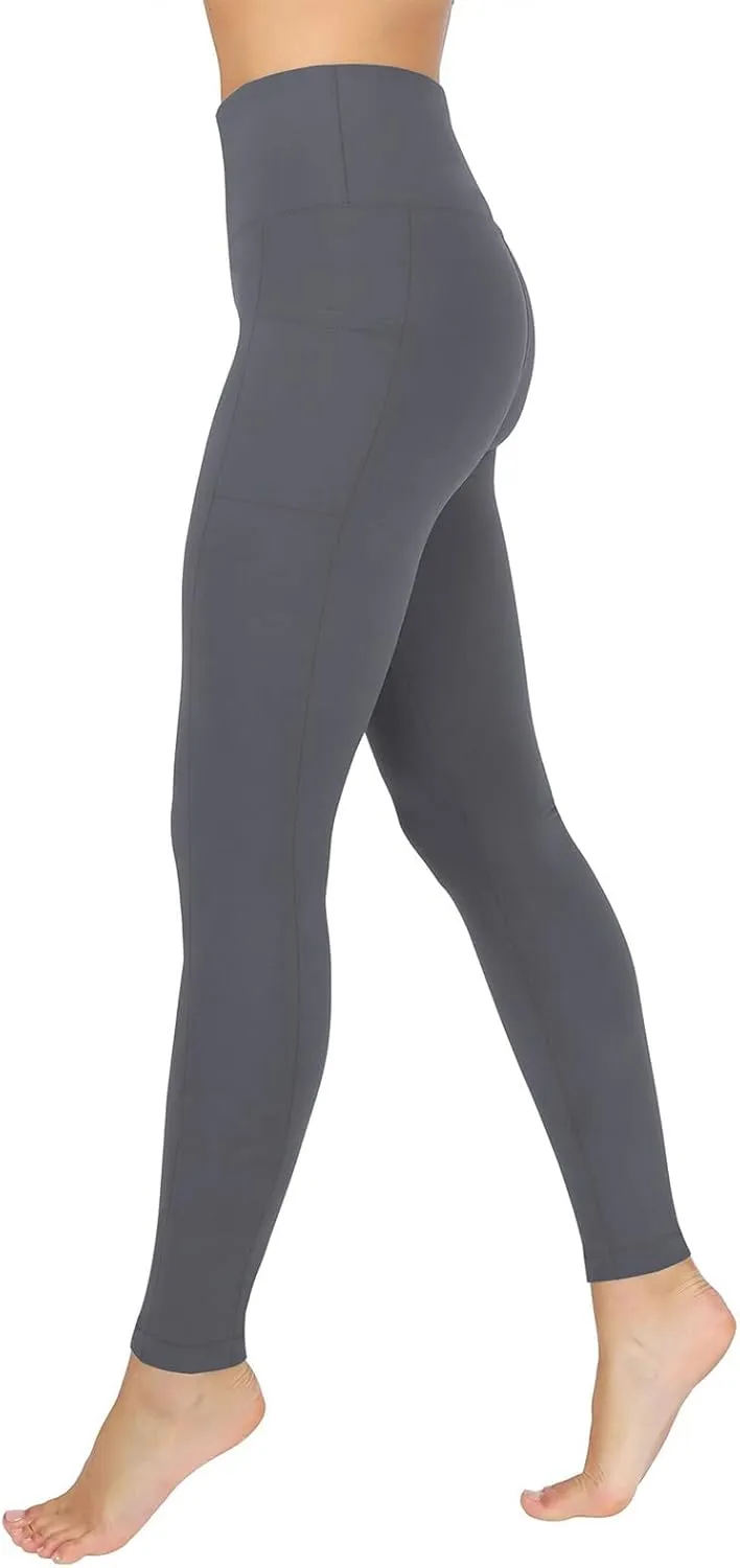 DASAYO Yoga Pants with Pockets for Women High Waist Tummy Control Activewear Leggings Stretchy Fitness Workout Leggings