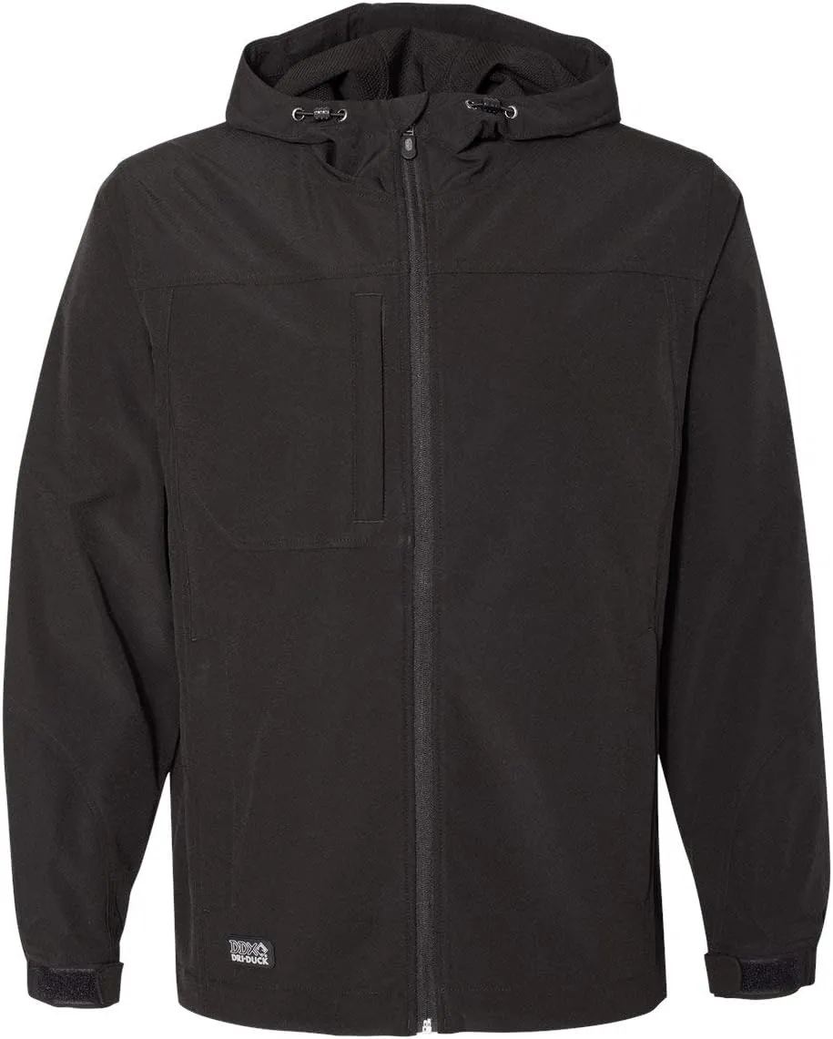 DRI Duck Men's 5310 Apex Hooded Soft Shell Wind/Water Resistant Jacket
