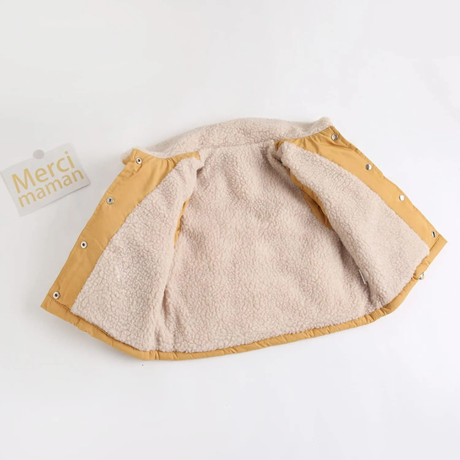 EISHOW Baby Boys Girls Fleece Vest Waistcoat Down Jacket Winter Fuzzy Thick Cotton-Padded Puffer Jacket Sleeveless Coat