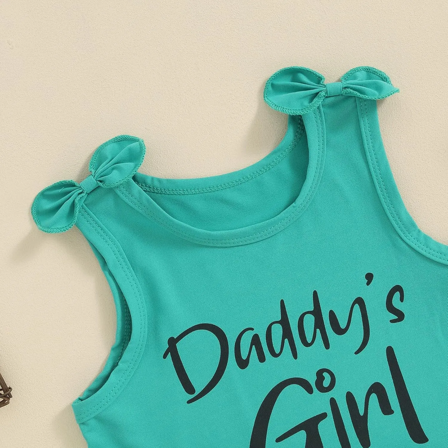 Fernvia Toddler Kids Baby Girl Summer Clothes 2T 3T 4T 5T 6T 7T Sleeveless Tank Tops Shorts Set 2Pcs Outfits