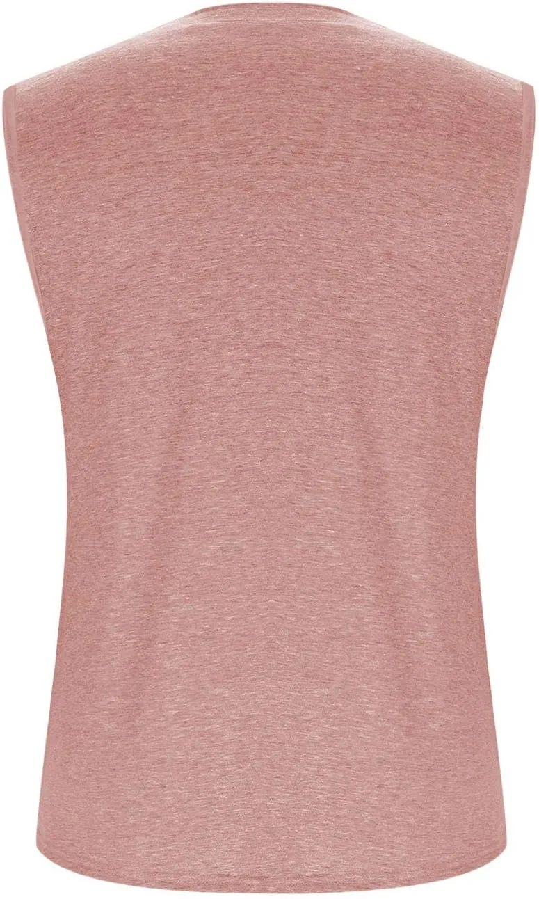 Funny Pleated Geometry Tank Tops Women Summer Sleeveless Crewneck Tunic T-Shirt Comfy Casual Loose Fit Beach Blouse