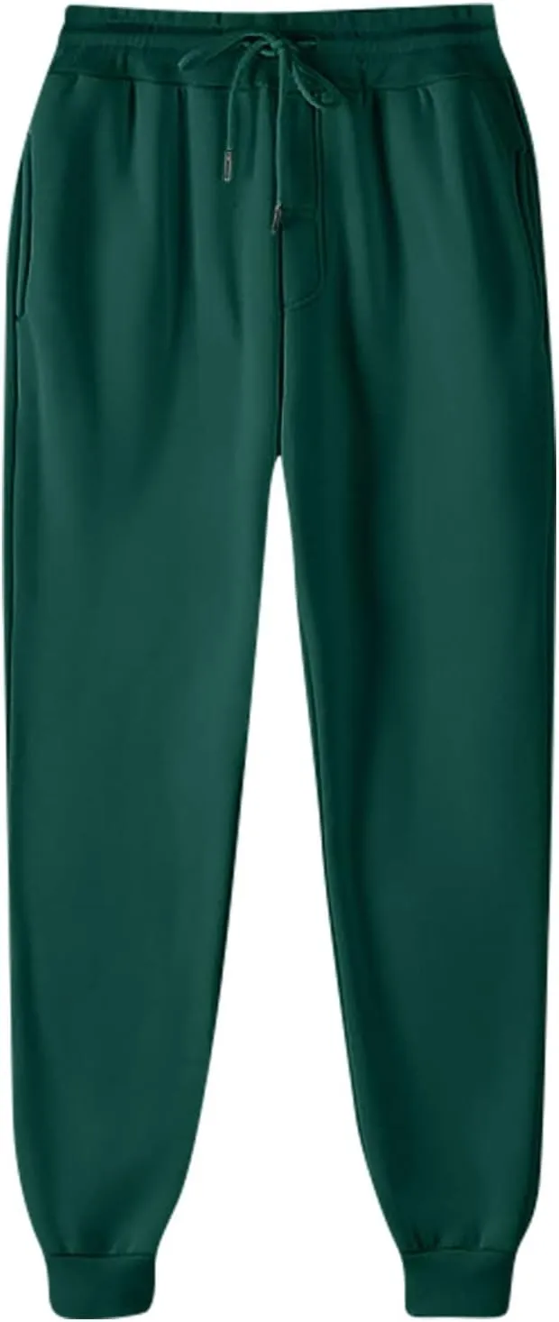 Gumipy Sweat Pants for Womens High Waisted Y2k Trendy Joggers Pants Fleece Lined Lounge Trousers with Pockets Activewear