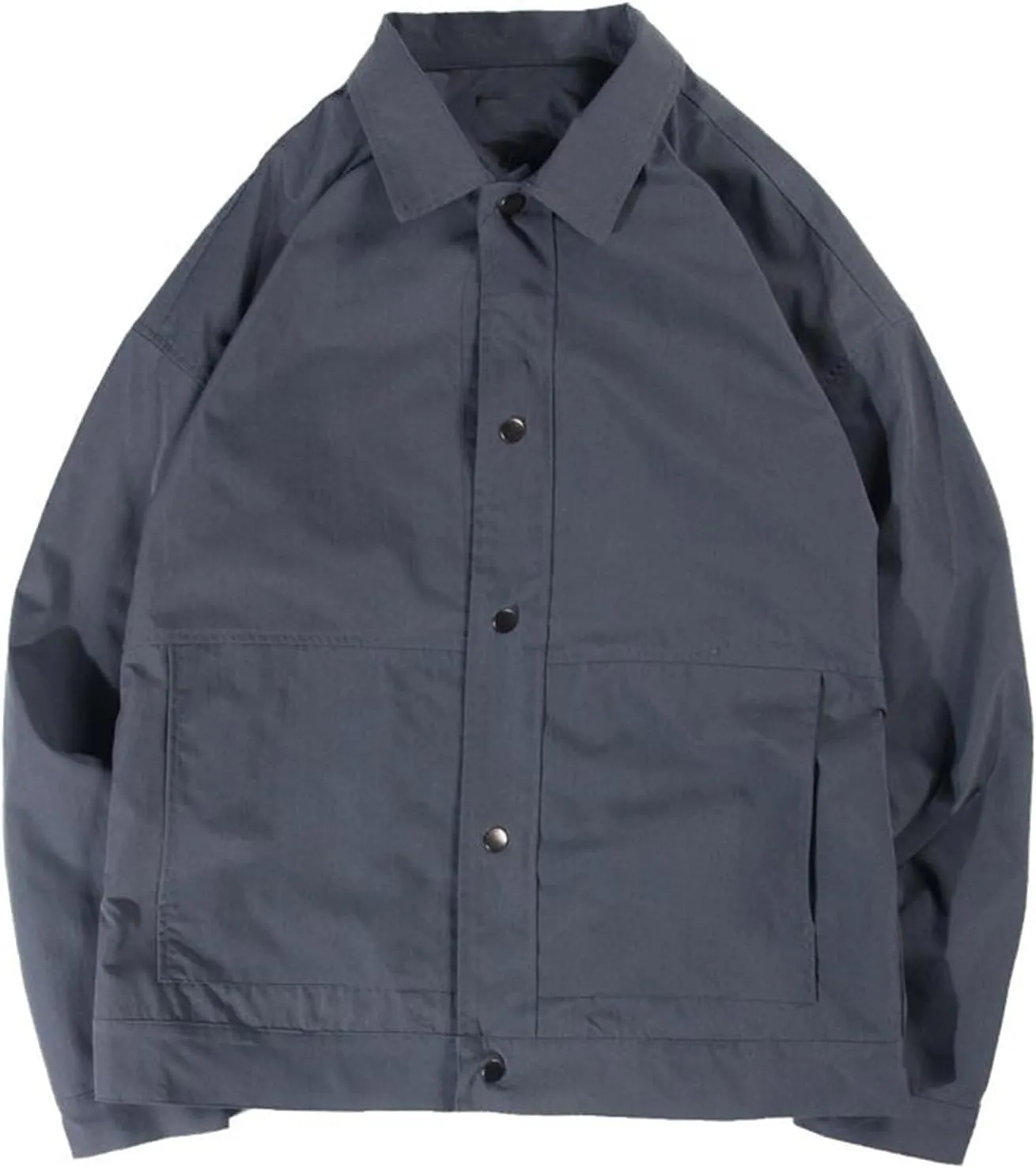 GUOYUXIAO Men's Casual Plaid Shirt Jacket Regular Fit Fall Winter Coat