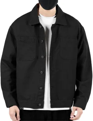 GUOYUXIAO Men's Reversible Bomber Jacket Casual Nylon Polyester Blend for Workout