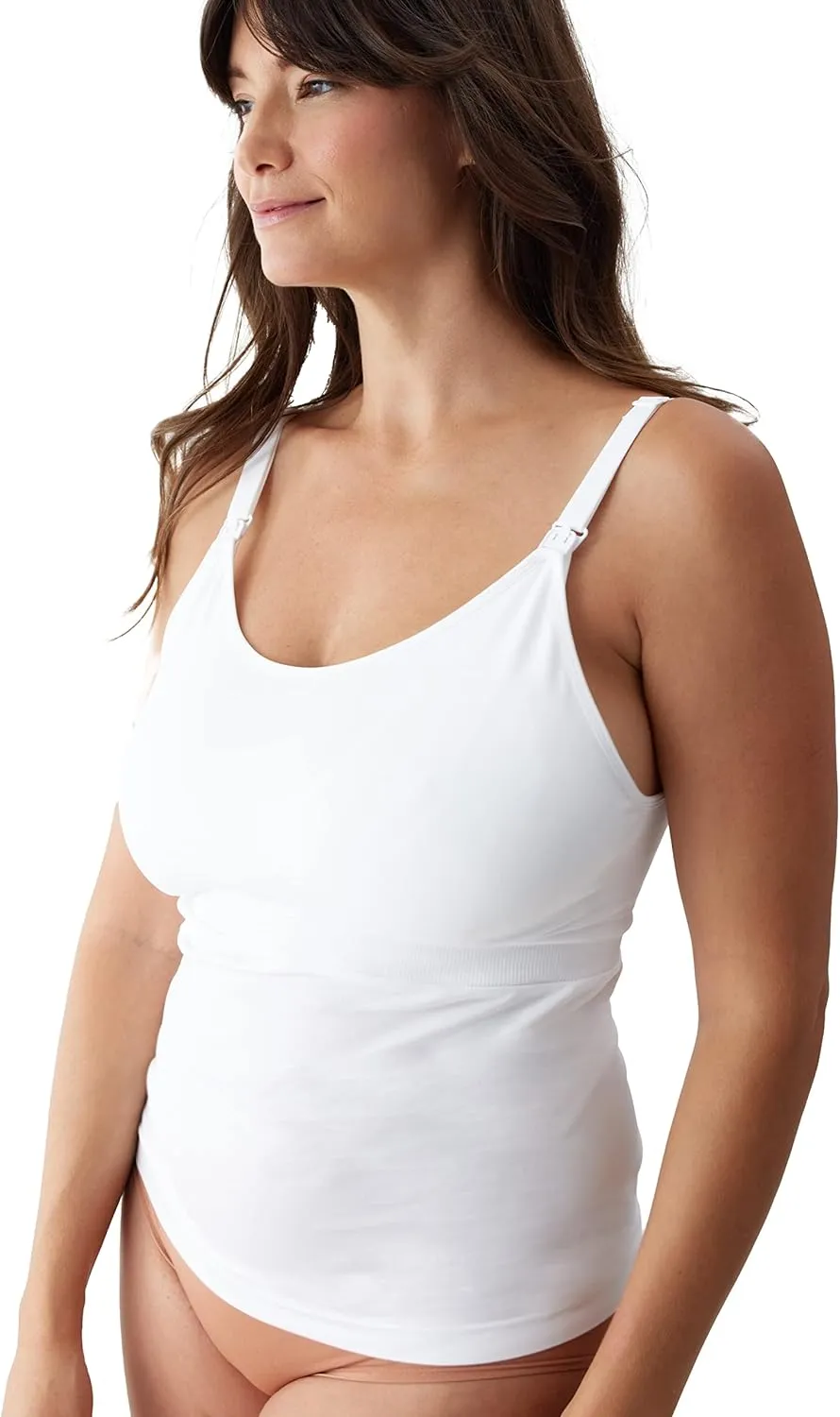 Ingrid & Isabel Basics Postpartum Nursing   Pumping Cami, Comfortable Maternity Tank Top
