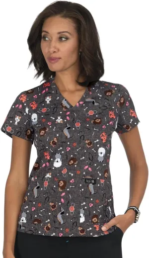 KOI Basics 384PR Women's Leslie Top
