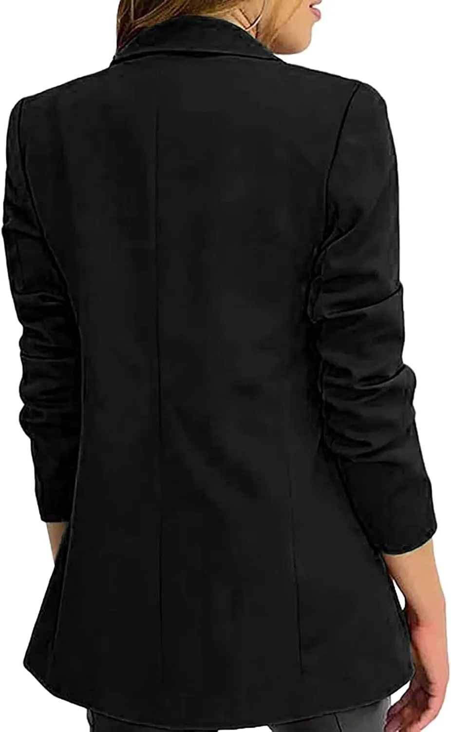 Linen Blazers for Women 2024 Causal Women Blazers Short Prtite Lightweight Coat Loose Fit Herringbone Jackets