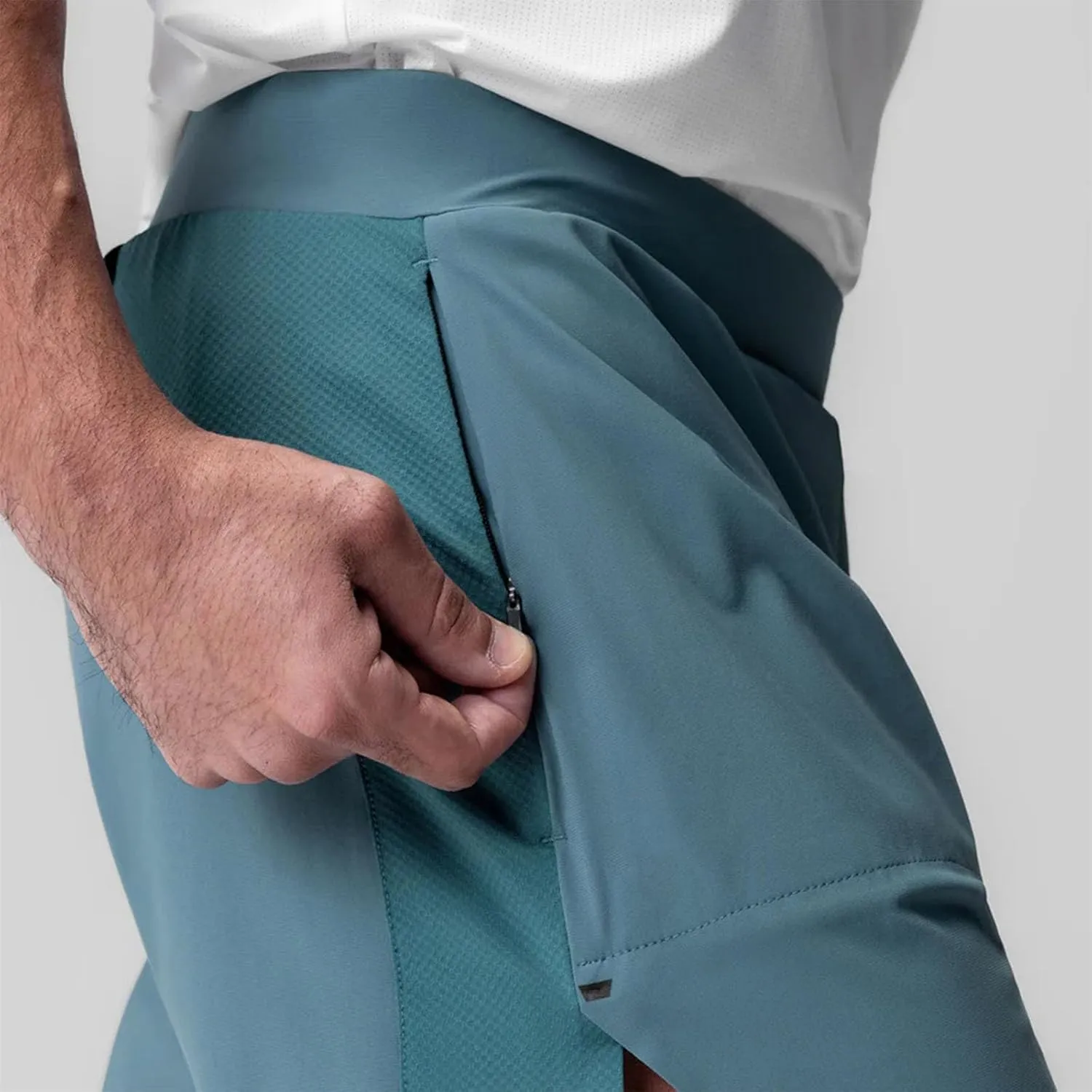 Men Plus Size Shorts Athletic Workout Gym Short Pants Quick Dry 2025 Fashion Fitness Hiking Trunks Outdoor Activewear