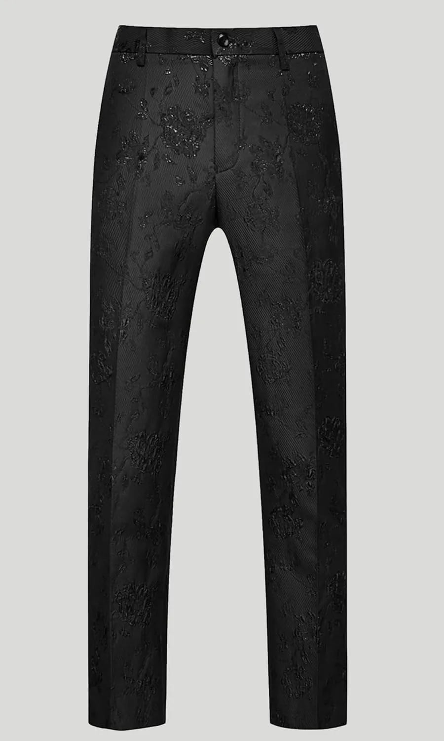 Men Suit 3 Piece Slim Fit Tuxedo for Men Paisley Suit Tux Shawl Lapel One Button Blazer Waistcoat Pant Set for Prom