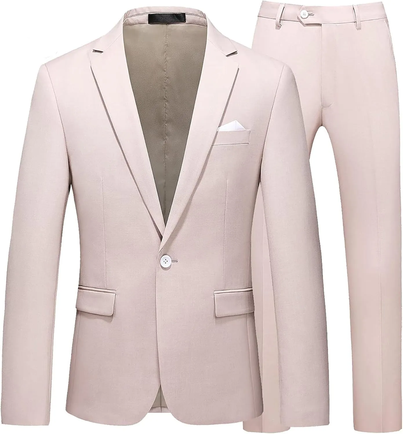 Men Suits for Wedding Men High End Elegant 2 Piece Suits for Men Blazer Pants