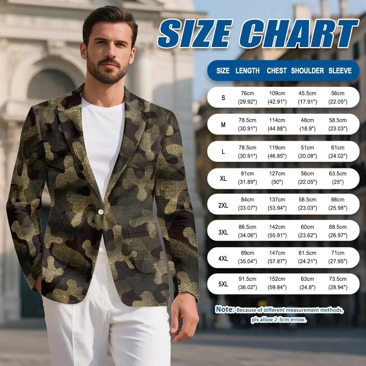 Men's Blazers Fashion Print Slim Fit Blazer Business Suit One Button Jacket with Pocket for Party,Wedding,Banquet,Prom