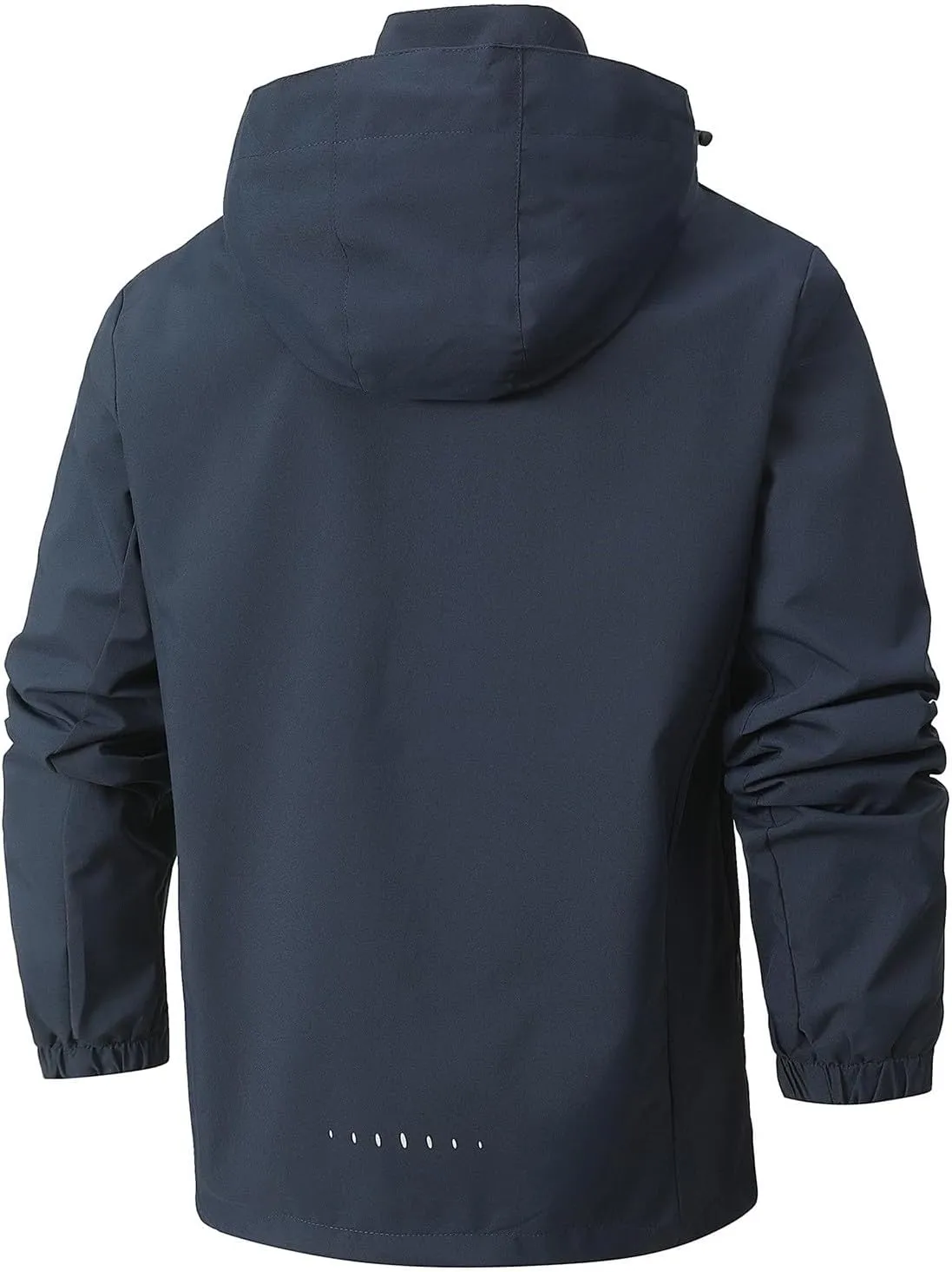 Mens Rain Jackets Waterproof with Hood Mens Performance Softshell Windbreaker Jackets Lightweight Hiking Coats