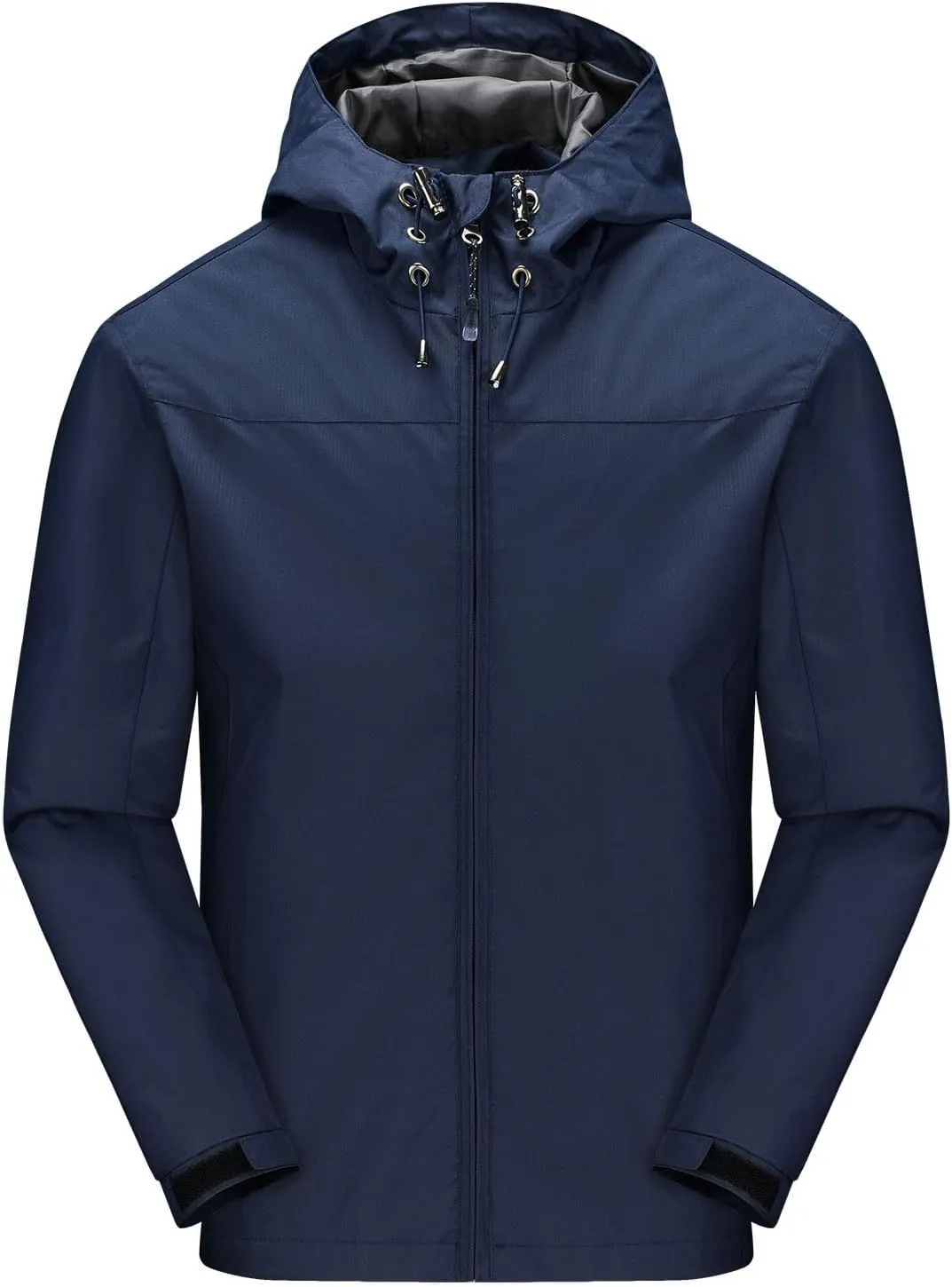 Mens Rain Jackets Waterproof with Hood Mens Windbreaker Jackets Softshell Lightweight for Hiking Fishing