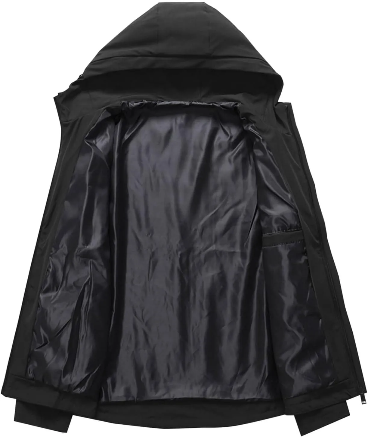 Mens Rain Jackets Waterproof with Hood Performance Mens Windbreaker Jackets Lightweight Winter Coats Hiking Hoodie