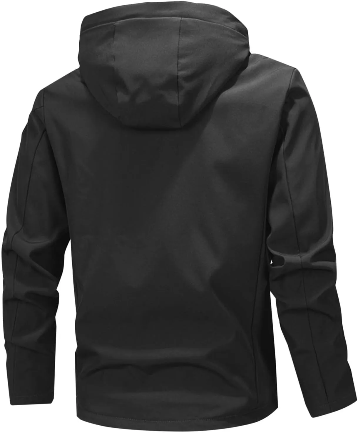 Mens Rain Jackets Waterproof with Hood Performance Mens Windbreaker Jackets Lightweight Winter Coats Hiking Hoodie