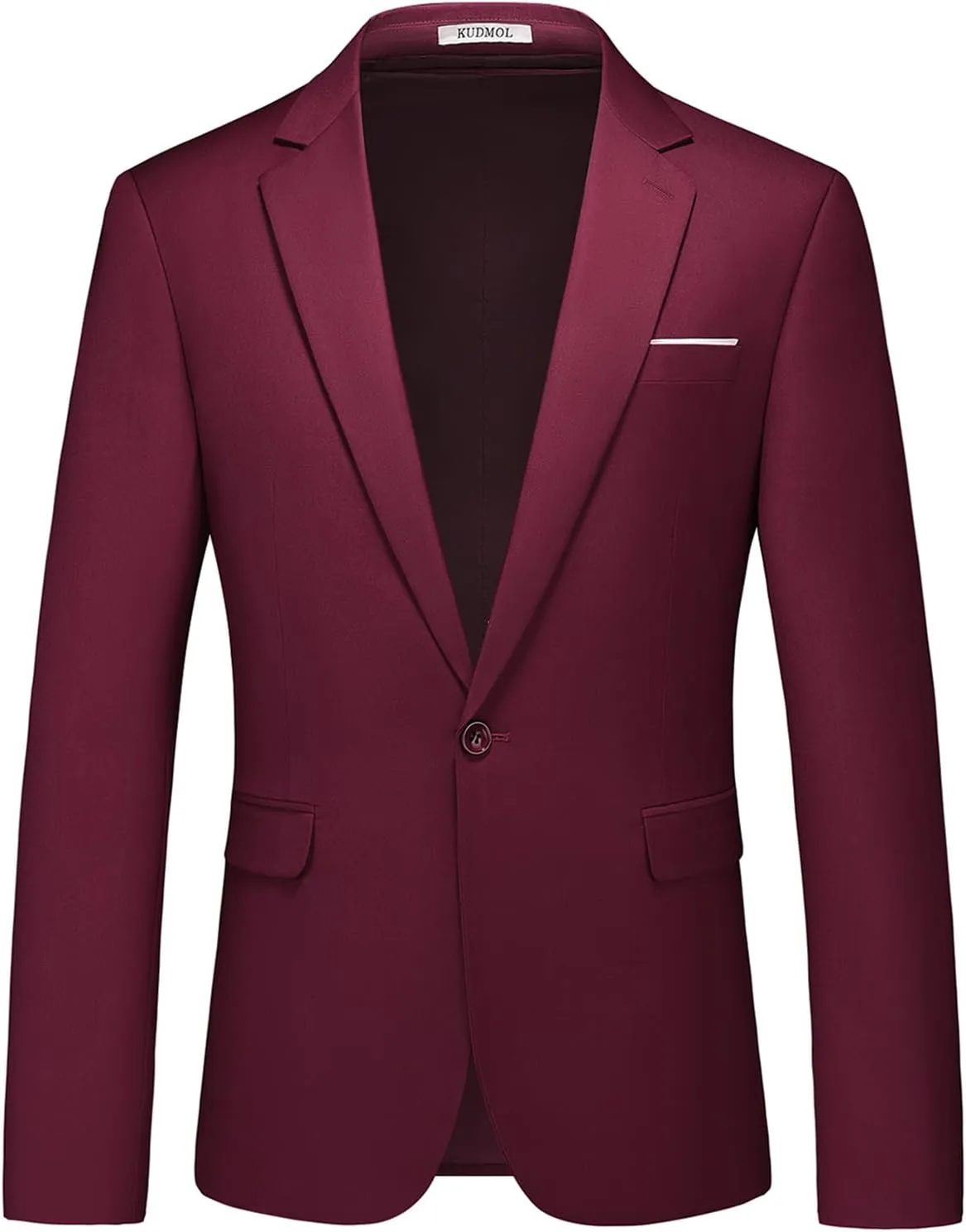 Mens Suits 2 Piece Slim Fit Casual One Button Solid Suits for Mens Business Wedding Party Jacket Blazer & Pants Set