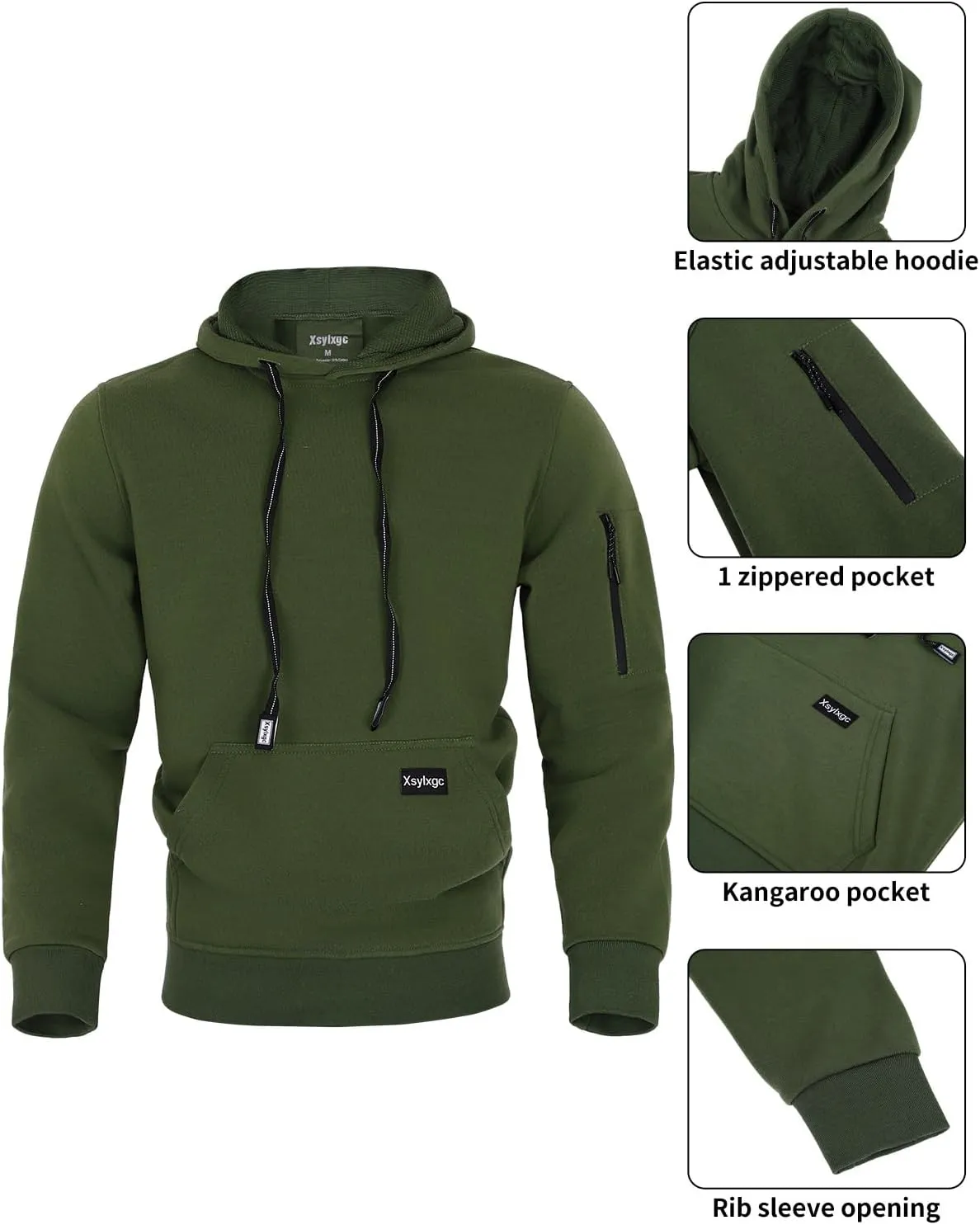 Men's Tracksuits Sweatsuits for Men Sweat Track Suits 2 Piece Sweatpants Jogging Casual Athletic Suits With Pockets