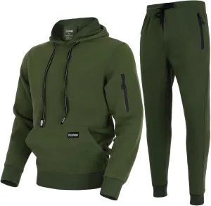 Men's Tracksuits Sweatsuits for Men Sweat Track Suits 2 Piece Sweatpants Jogging Casual Athletic Suits With Pockets