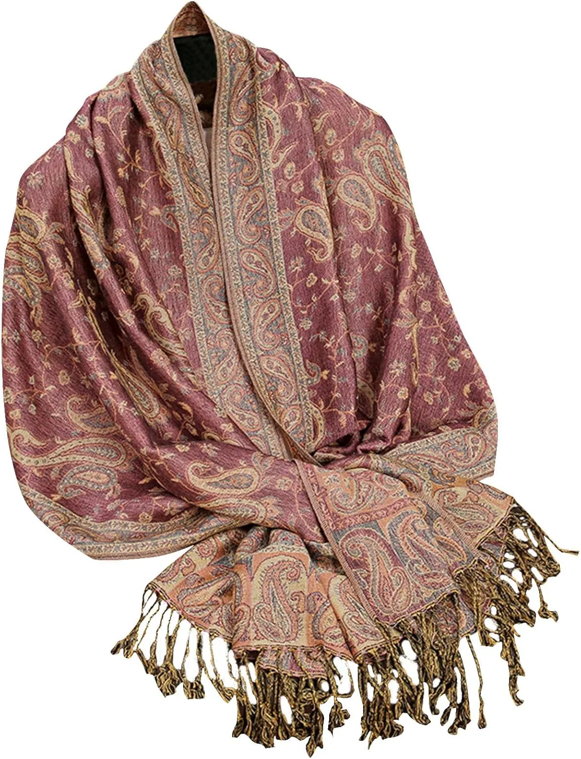 Poncho Shawl Wraps for Women Boho Soft Cashmere Warm Ponchos Sweaters Open Front Travel Cape for Fall Winter Spring