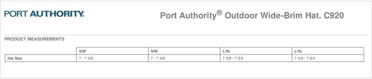 Port Authority Outdoor Wide-Brim Hat