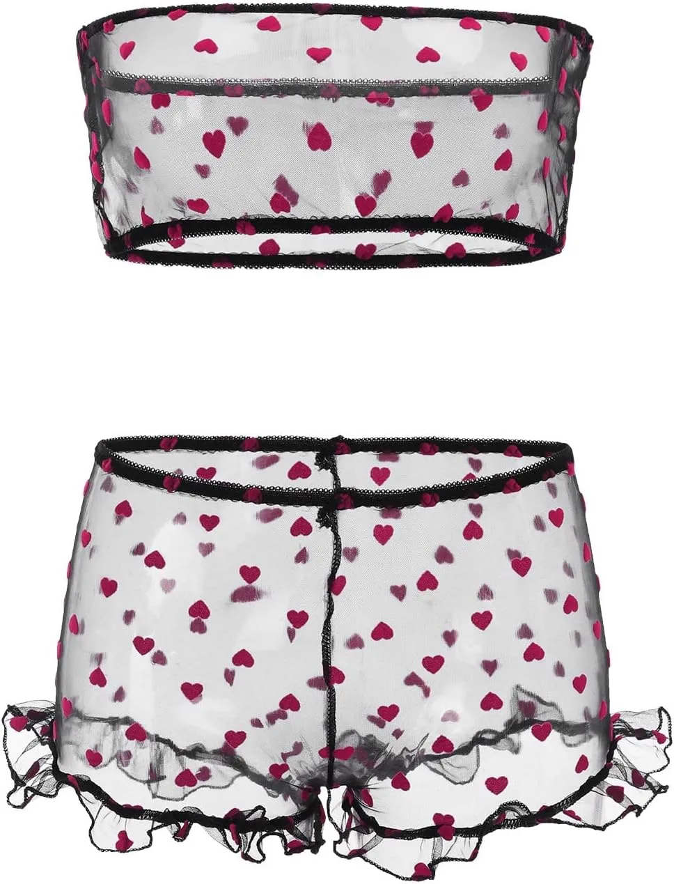 Sexy Underwear for Women Set Lace Bralette Lingerie Sets for Women Bra and High Waist Panty Set 2 Piece Outfits