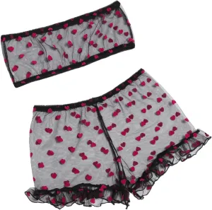 Sexy Underwear for Women Set Lace Bralette Lingerie Sets for Women Bra and High Waist Panty Set 2 Piece Outfits