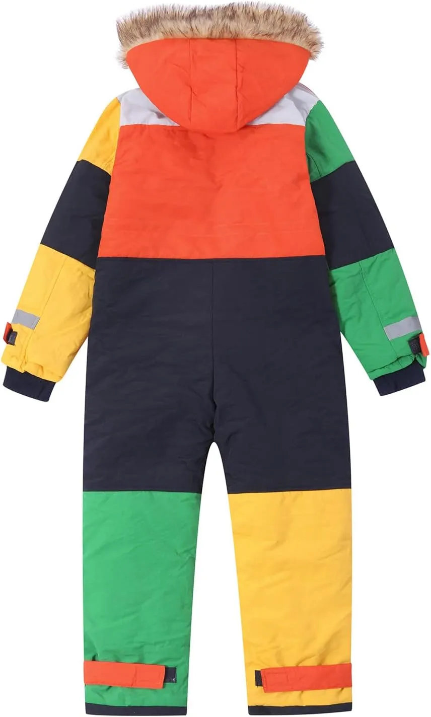 Snow Suits for Girls Boys Kids One Pieces Ski Suits Waterproof Windproof Jumpsuits Jackets Toddler Winter Snowsuit