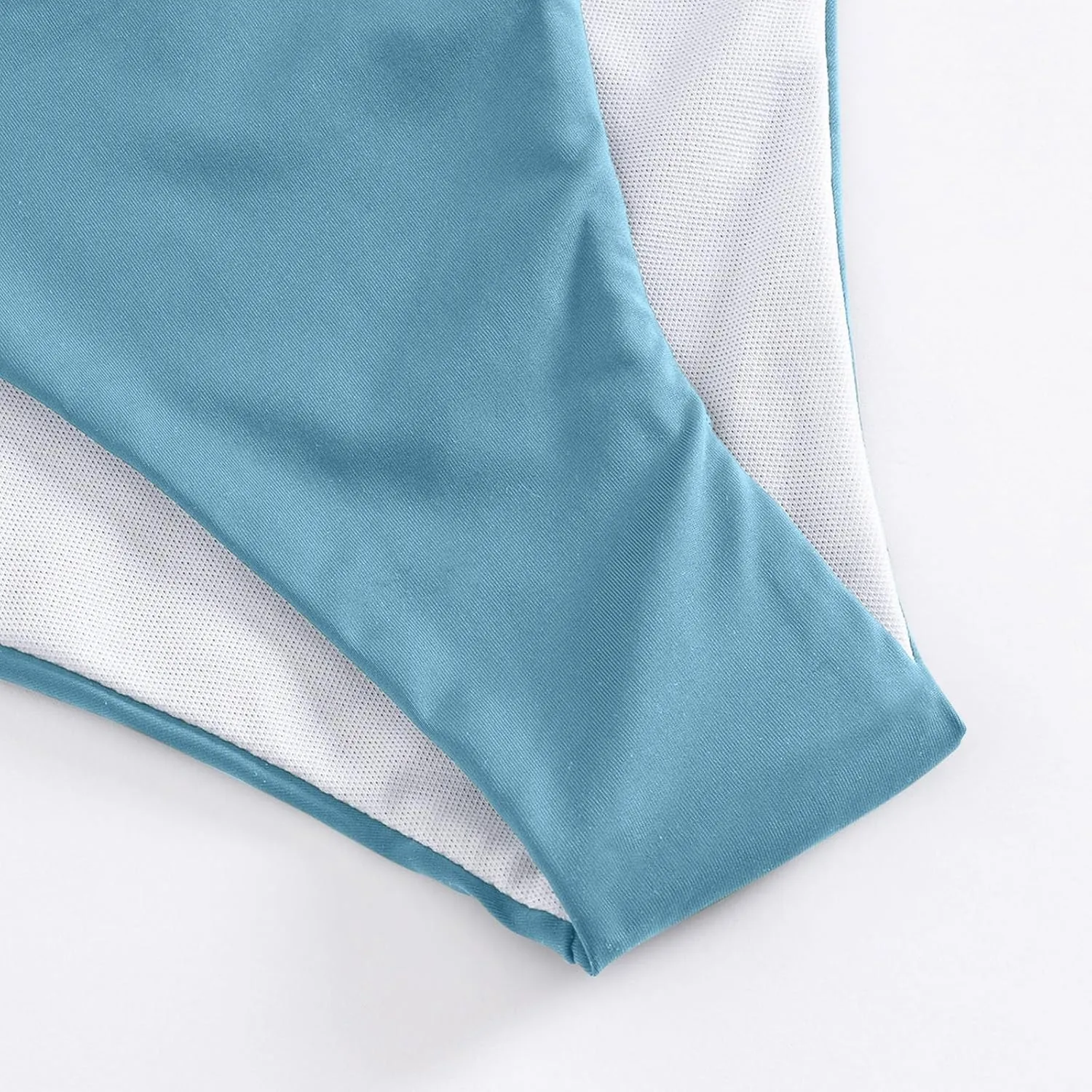 Swim Suits for Women Trendy Backless Pure Tummy Control Bikini Modest Bathing Suit Fashion Bandeau Swimsuits