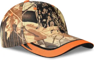 Tirrinia Adjustable Closure Orange Hunting Neon Basics Cap - Low Profile Tangerine Safety Baseball Hat with Blaze