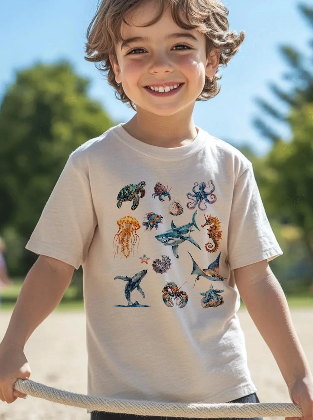 Toddler Baby Boys Short Sleeve Graphic T-Shirt Top Funny Letters Print Cotton Tee