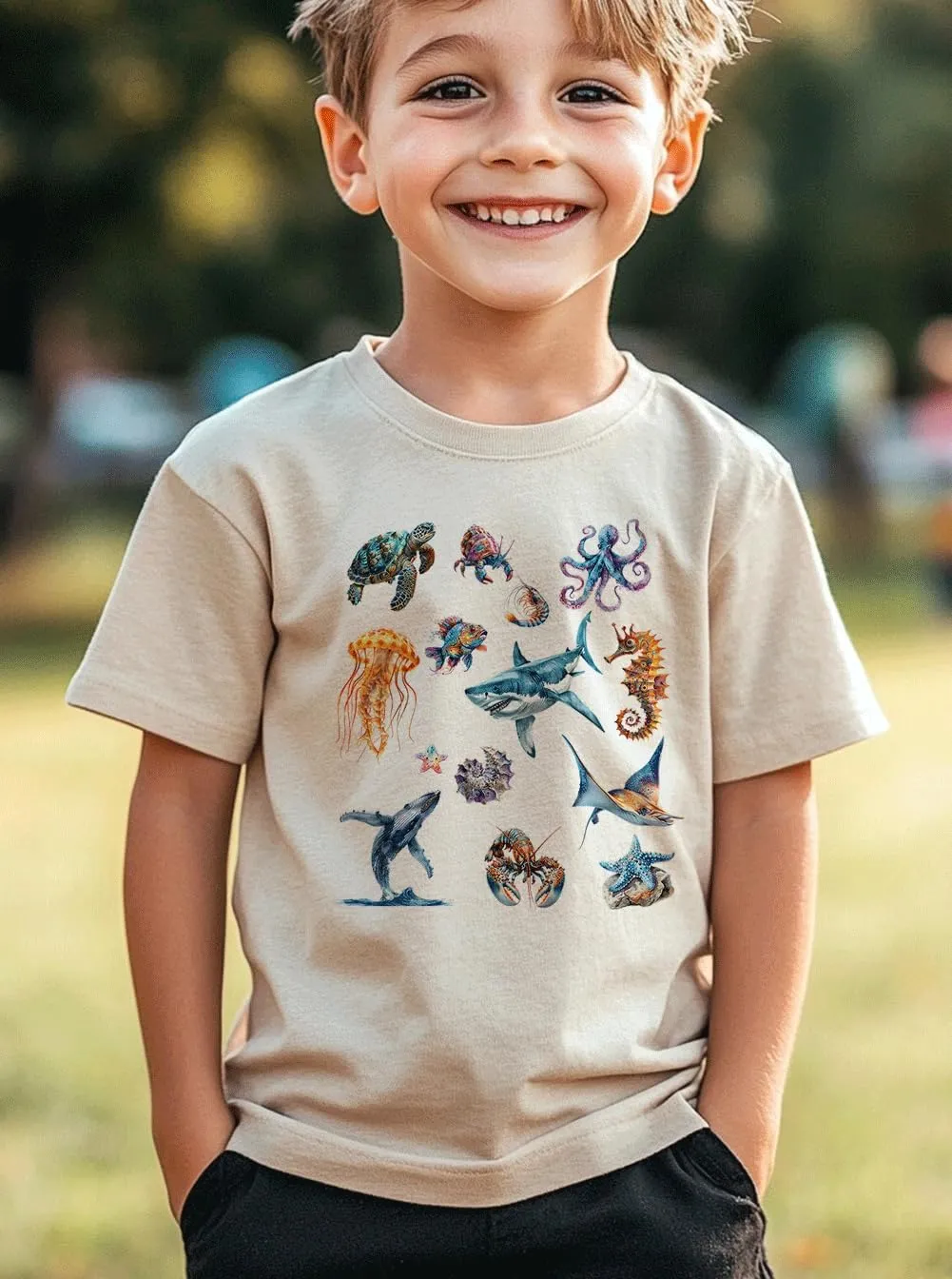 Toddler Baby Boys Short Sleeve Graphic T-Shirt Top Funny Letters Print Cotton Tee
