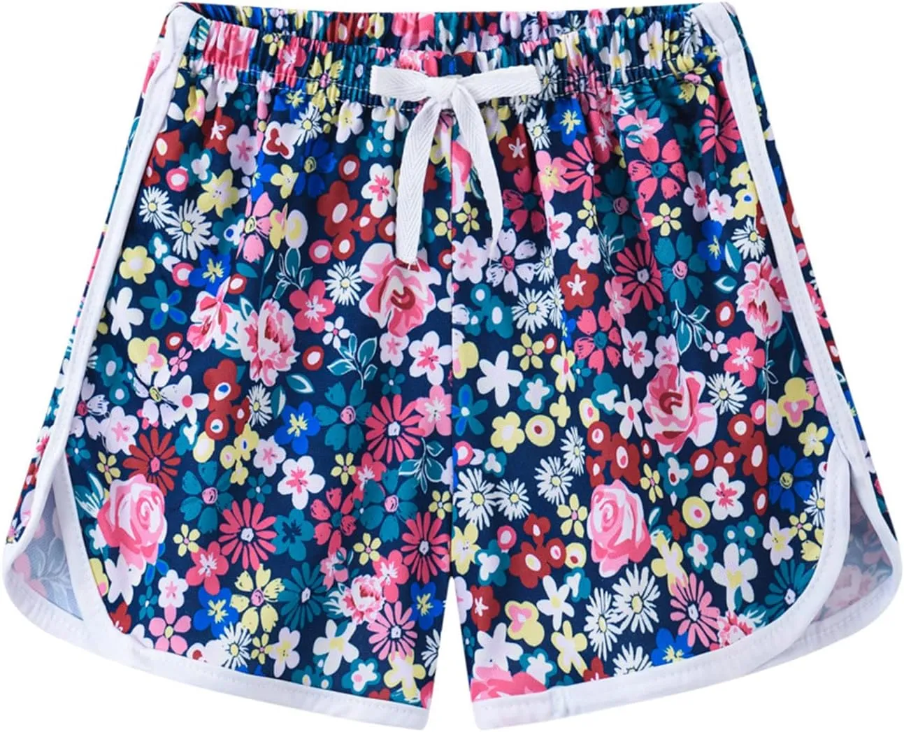Toddler Girls Athletic Shorts Cotton Soccer Basketball Biker Shorts Kids Quick Dry Gym Sports Running Short Pants
