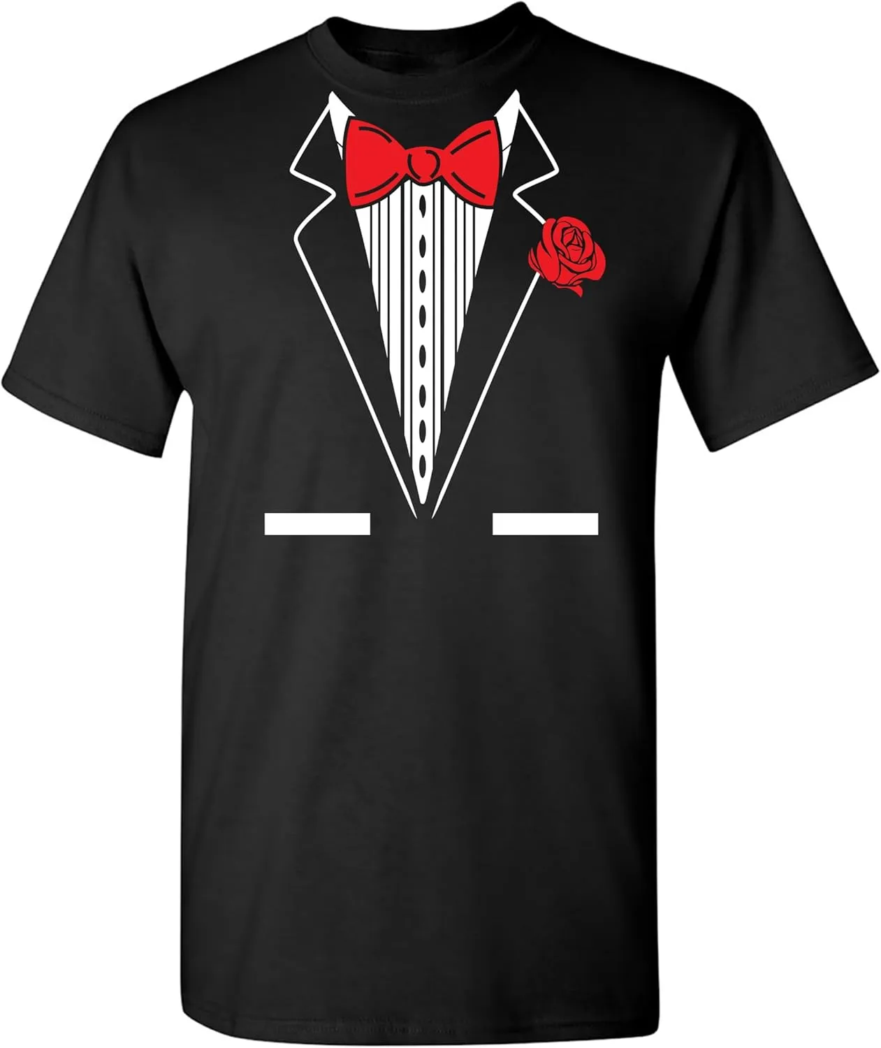 Tuxedo Homecoming Formal Graduation Prom Costume New Years Eve Tux T Shirt
