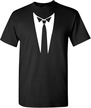 Tuxedo Homecoming Formal Graduation Prom Costume New Years Eve Tux T Shirt